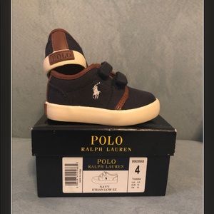 Polo Ralph Lauren Kids Ethan Low EZ Sneakers